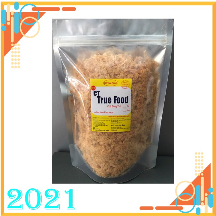 Chà bông cao cấp xù - ruốc làm bánh / CT True Food - 2021