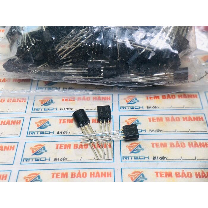 [Combo 20 chiếc] C2240, 2SC2240 Transistor NPN 0.1A/120V TO-92