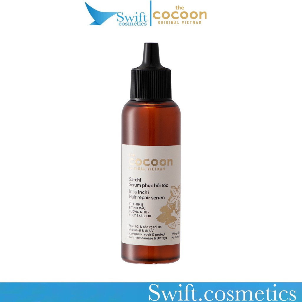 Serum Phục Hồi Tóc Cocoon Inca Inchi Hair Repair Serum 70ml