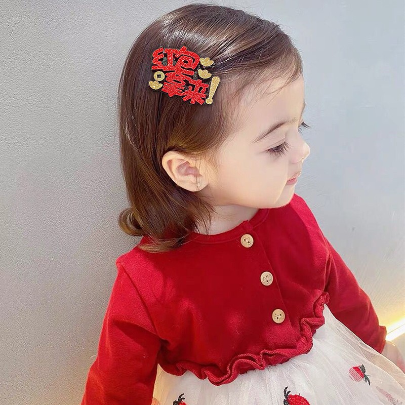 Set 8 kẹp tóc dễ thương dành cho bé gái