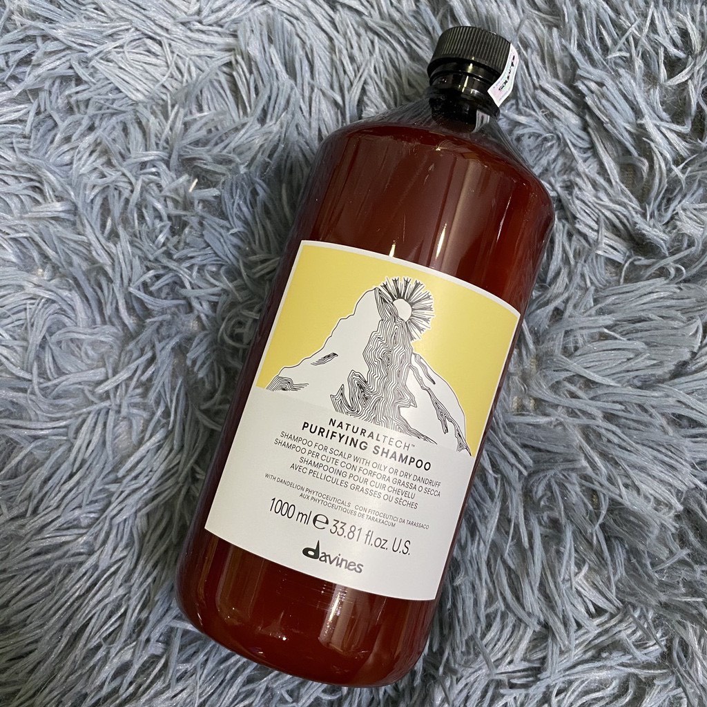 [Mã BMLT30 giảm đến 30K đơn 299K] Dầu Gội Tóc Gàu Davines NaturalTech Purifying Shampoo