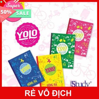 Vở kẻ ngang hồng hà Yolo