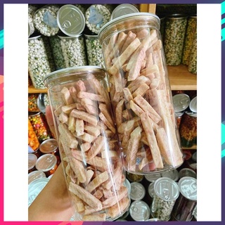 Khoai môn sấy cọng giòn tan, ăn là ghiền 300g - ăn vặt na food