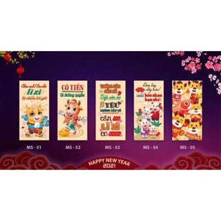 COMBO 10 BAO LÌ XÌ TẾT 2021