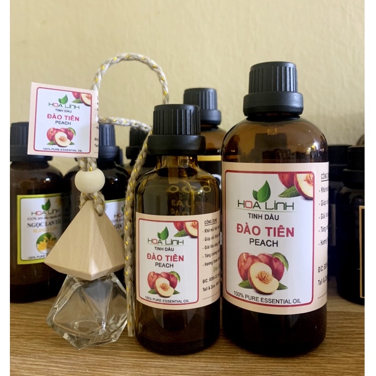 Tinh dầu HƯƠNG ĐÀO  nguyên chất 100%  xông phòng , spa, khách sạn, thơm oto,... | TINH DẦU HOA LINH