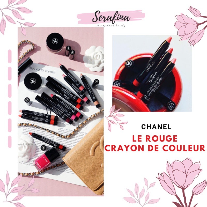 💄 Son thỏi bút chì Chanel Le Rouge Crayon De Couleur  💄 màu no2 no3 no5 no6 no7 no17 265 269
