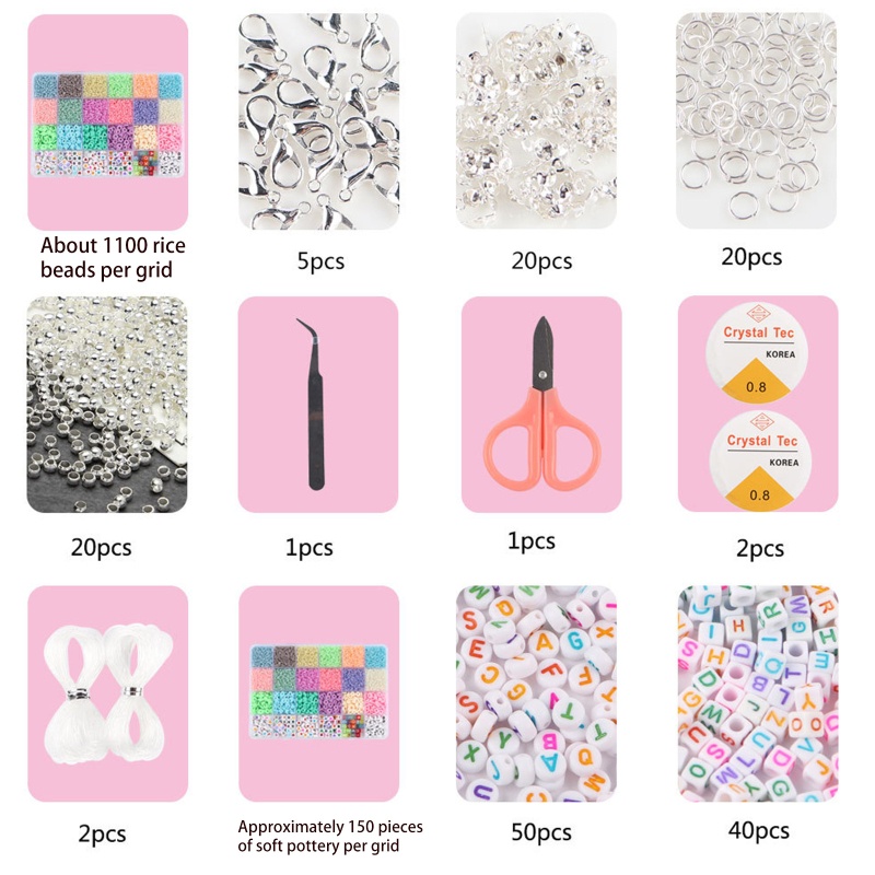 Chuỗi Hạt Làm Trang Sức Thủ Công Chất Lượng Cao