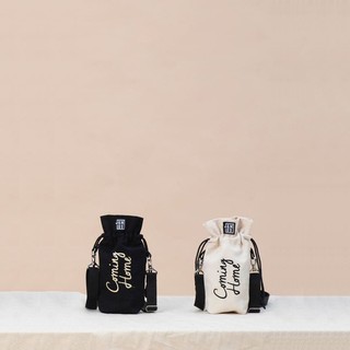 [LAST CHANCE] Jamlos Coming Home Breadstick Pouch - Bóp đựng bút viết, đồ trang điểm vải canvas(có dây đeo chéo)