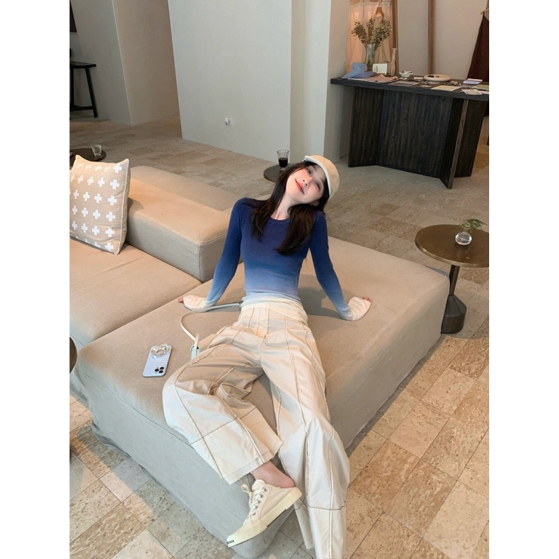 Áo Thun COZOK Tay Dài Form Ôm Kiểu Dáng Hợp Thời Trang