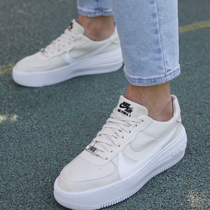 Giày AF1 Air Force 1 PLTAFORM 'Triple White'  💯