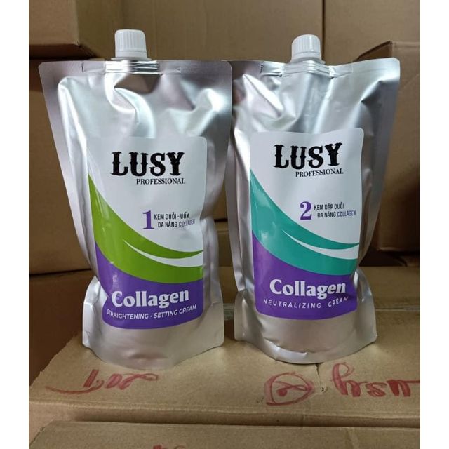 Duỗi tóc LUSY bóng mượt 1000ml