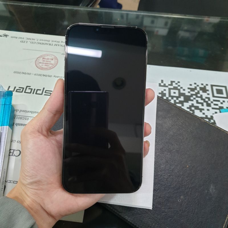 Kính cường lực  IP 14 Plus-13 Pro Max / IP 14-13-13 Pro Nillkin CP+ Pro Full màn hình- Hàng Chính Hãng