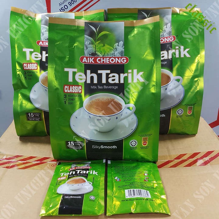 TRÀ SỮA AIK CHEONG TEH TARIK CLASSIC MALAYSIA 15 Gói*40g