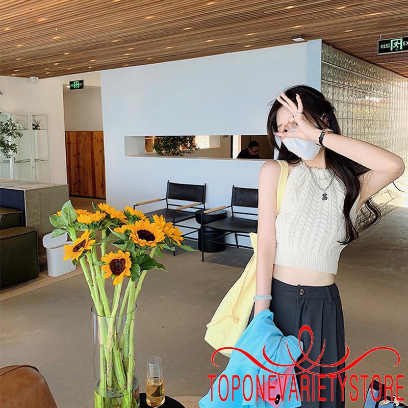 Áo Croptop Dệt Kim Màu Sắc Đa Dạng Thời Trang Cho Nữ | BigBuy360 - bigbuy360.vn