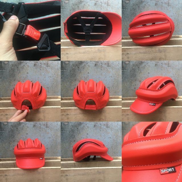 Nón thể thao . Thông gió . 3 sọc