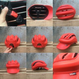 Nón thể thao . thông gió . 3 sọc