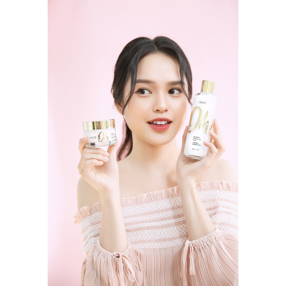 Bộ dưỡng trắng và bảo vệ da O’Muse Oh So Glowy Brightening Set