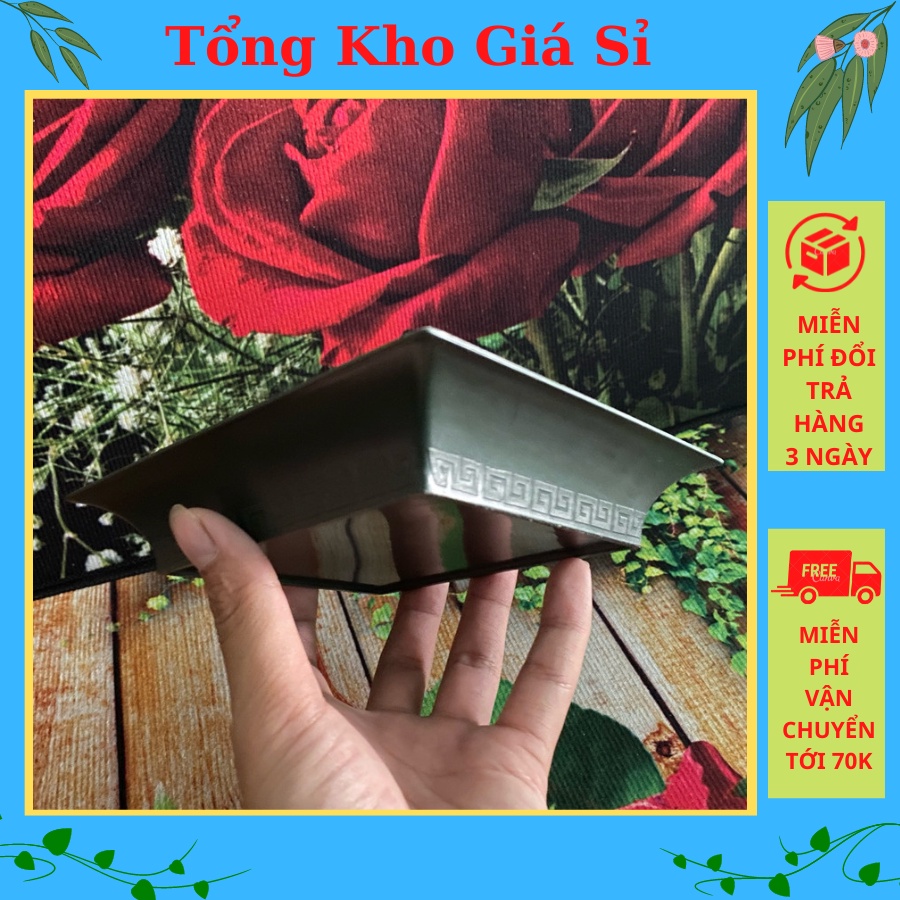 Khay Cắm Hoa Đĩa Để Bàn Kích Thước 14cm x 15cm x 3cm