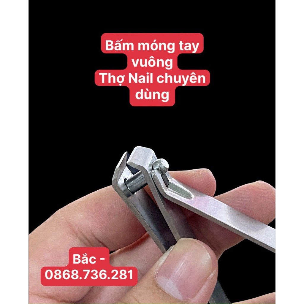 [ HotDeal ] Bấm Móng Tay , Cắt Móng Tay Đầu Phẳng Thép Không Gỉ