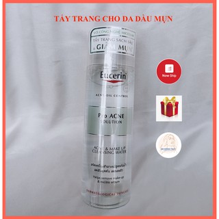 Nước tẩy trang Eucerin Proacne cho da dầu mụn