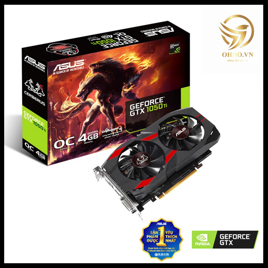 Card Màn Hình VGA ASUS GTX 1050Ti Card Đồ Họa 4G Rời Cho Máy Tính PC – OHNO Việt Nam | BigBuy360 - bigbuy360.vn