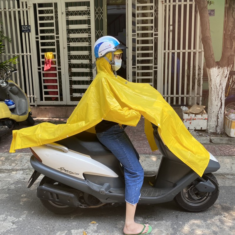 Áo mưa dài rộng dày cánh rơi siêu chống thấm của hãng sơn Dulux RC8001