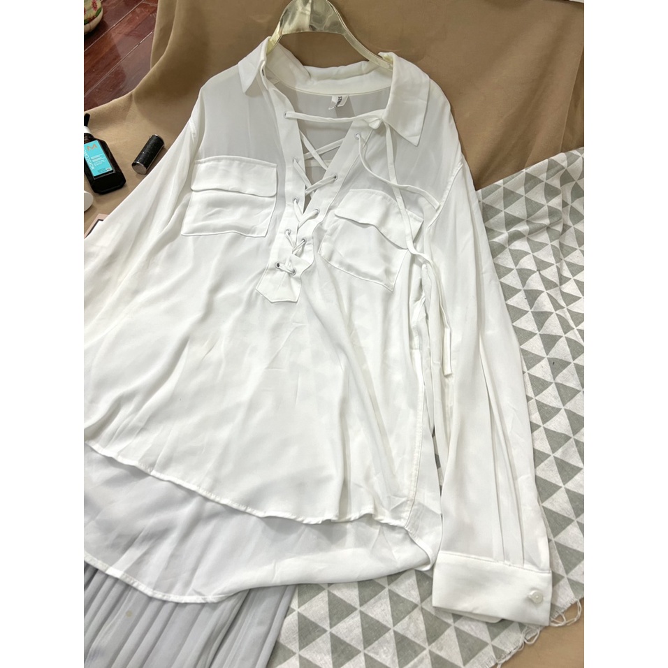 ÁO SƠ MI TRẮNG 2HAND