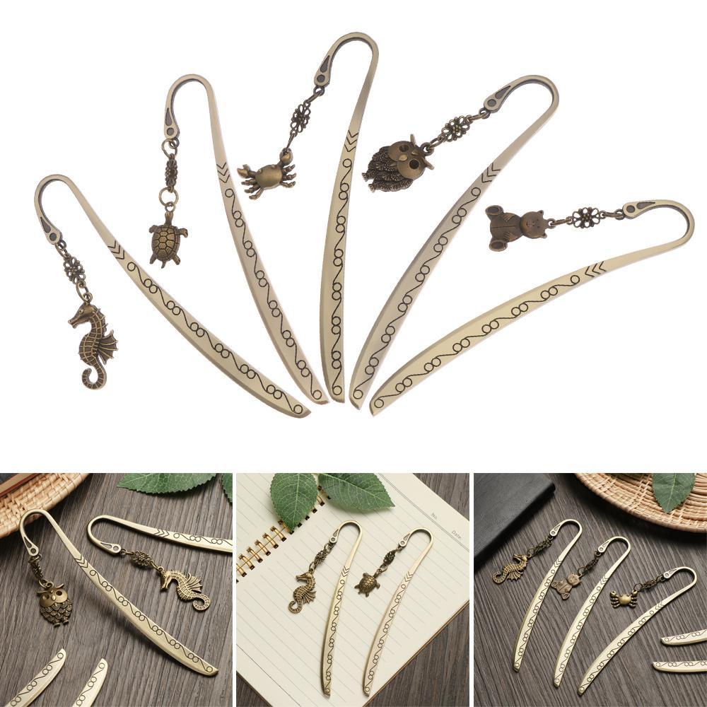 PISTA Thẻ Đánh Dấu Sách Bằng Kim Loại Thiết Kế Sáng Tạo Vui Nhộn