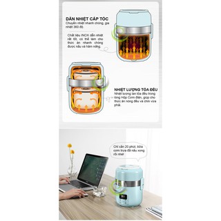 Cà Mên Điện Nấu Cơm Lõi INOX 304