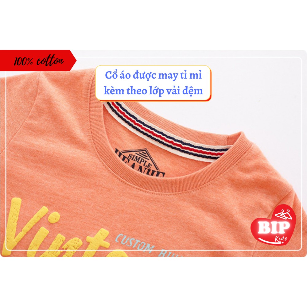Áo Thun Trẻ Em Cho Bé Trai Cao Cấp Xuất Khẩu 11242