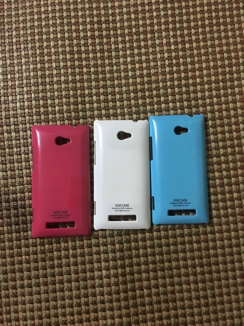 Ốp HTC 8X trơn , bóng