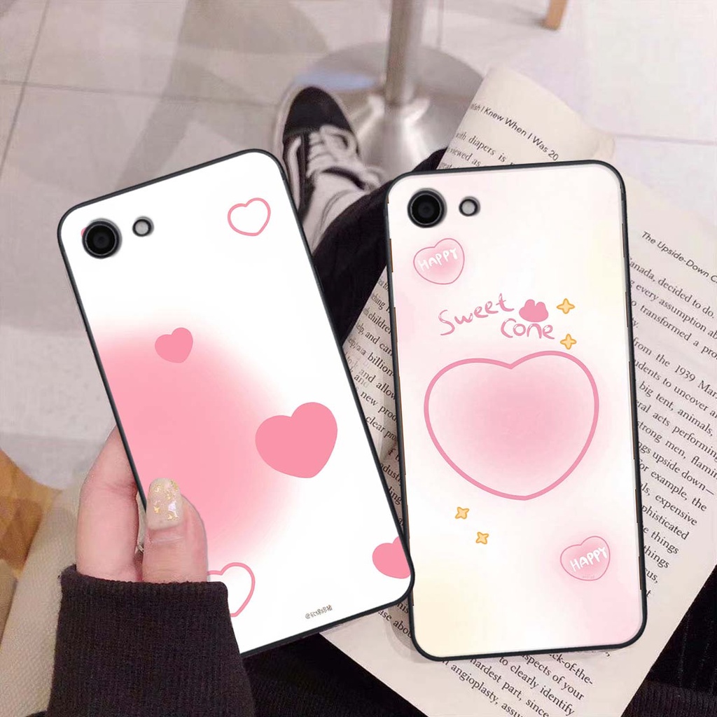 Ốp Vivo Y81 / Y83 in hình trái tim, caro kẹo ngọt đầy cá tính siêu đẹp siêu chất