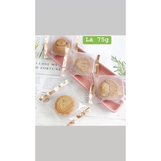 Set 10 khay túi trung thu đựng bánh 75g