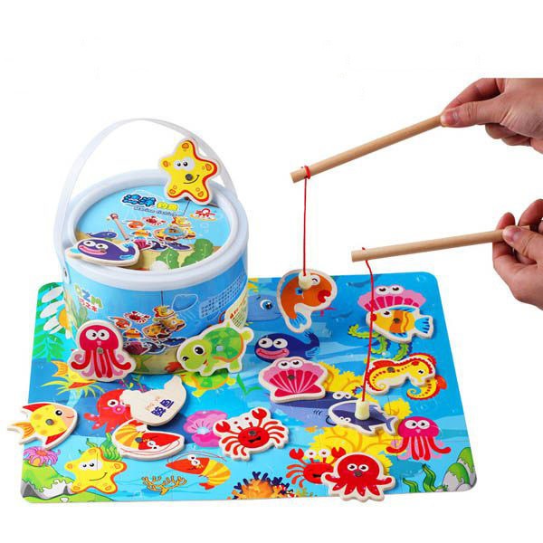 Đồ Chơi Câu Cá Cho Bé ( 32 con )