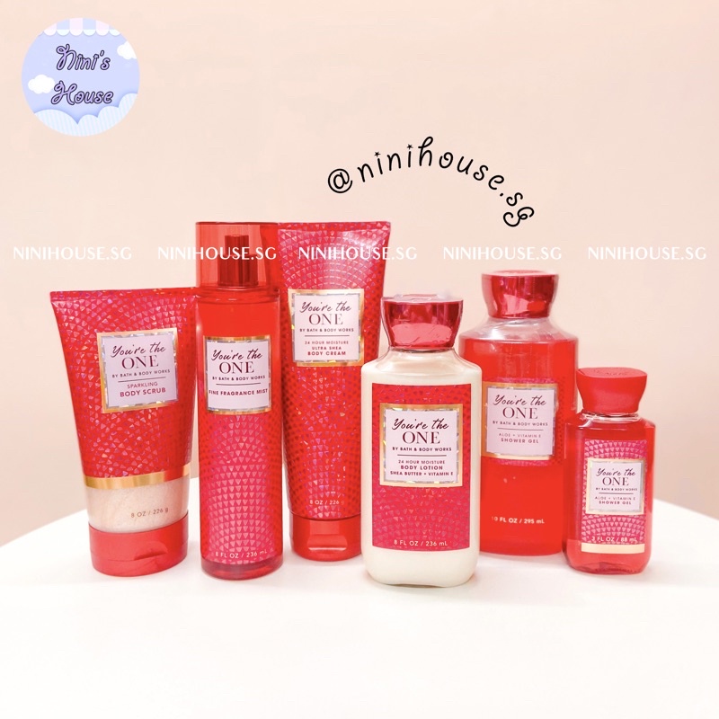 Xịt thơm, Kem dưỡng Bath and Body Works mùi You’re The One