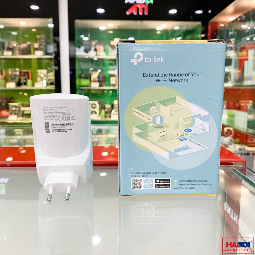 Bộ Mở Rộng Sóng Wi-Fi Tốc Độ 300Mbps TL-WA854RE chính hãng bảo hành 2 năm | BigBuy360 - bigbuy360.vn