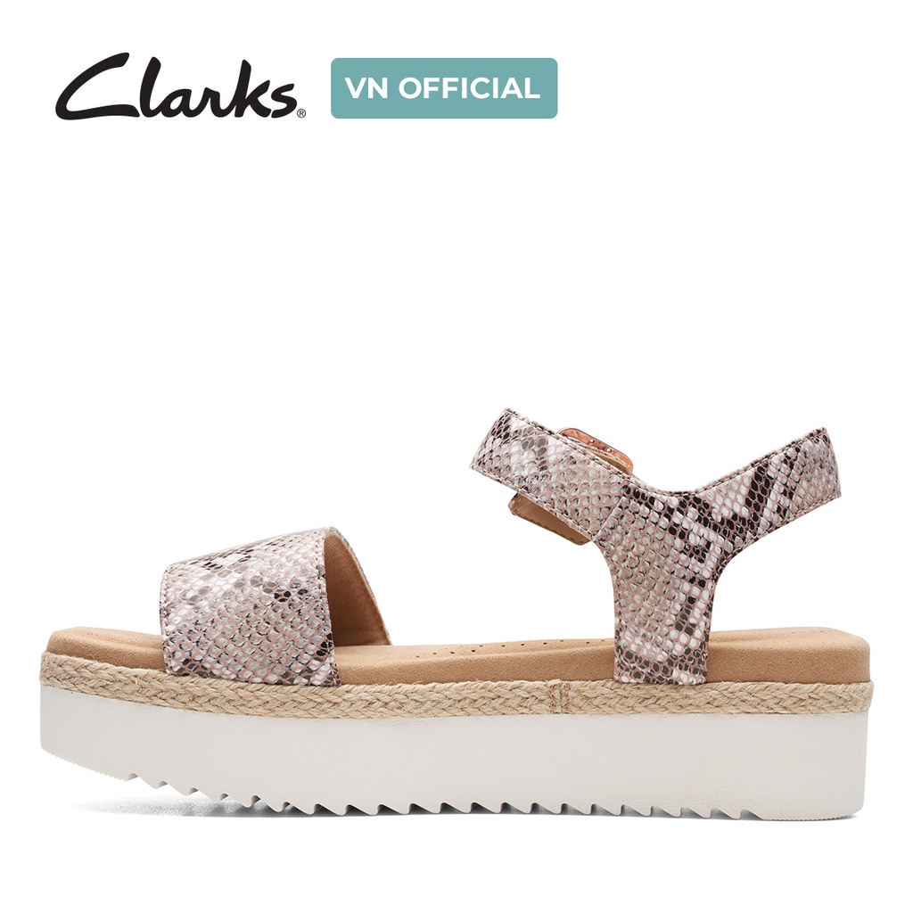 Giày Xăng Đan Nữ CLARKS Lana Shore màu Nâu