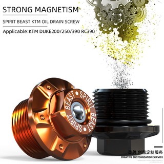 Ốc Xả Nhớt Nam Châm Spirit Beast L5 Cho Các Dòng Xe KTM Duke 200/250/390/RC390