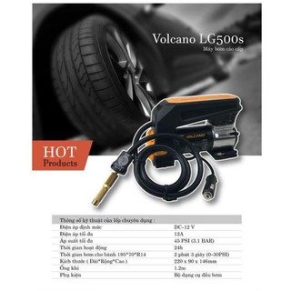 Máy bơm lốp ô tô Volcano LG500S