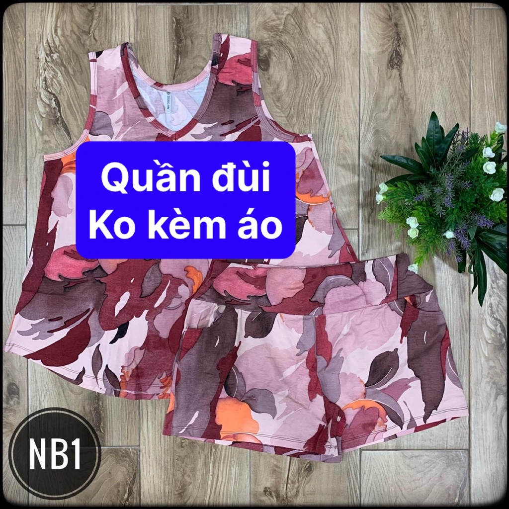 Quần bigsize short đùi thun cotton 4 chiều. hongduyen2188.