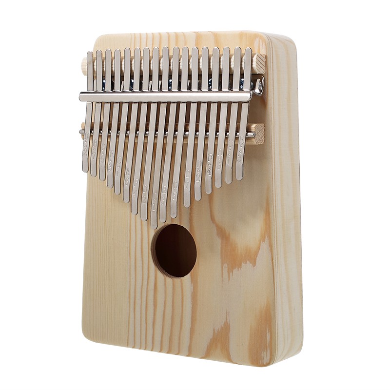 Đàn Kalimba 17 phím chất liệu gỗ Mahogany kích thước 18*13*3.5cm có thể tự trang trí tại nhà