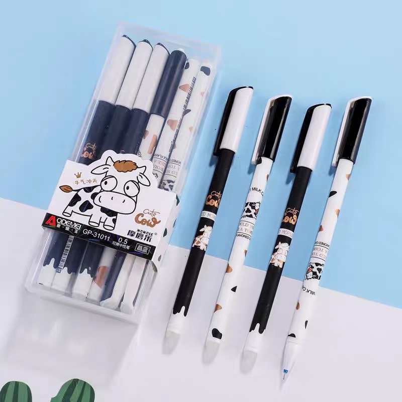 Combo Bút Gel nước có thể xoá được hoạ tiết dễ thương Bi store
