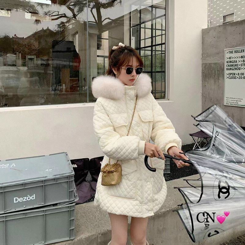 Áo phao trần trám, mũ lông, hàng quảng châu | BigBuy360 - bigbuy360.vn