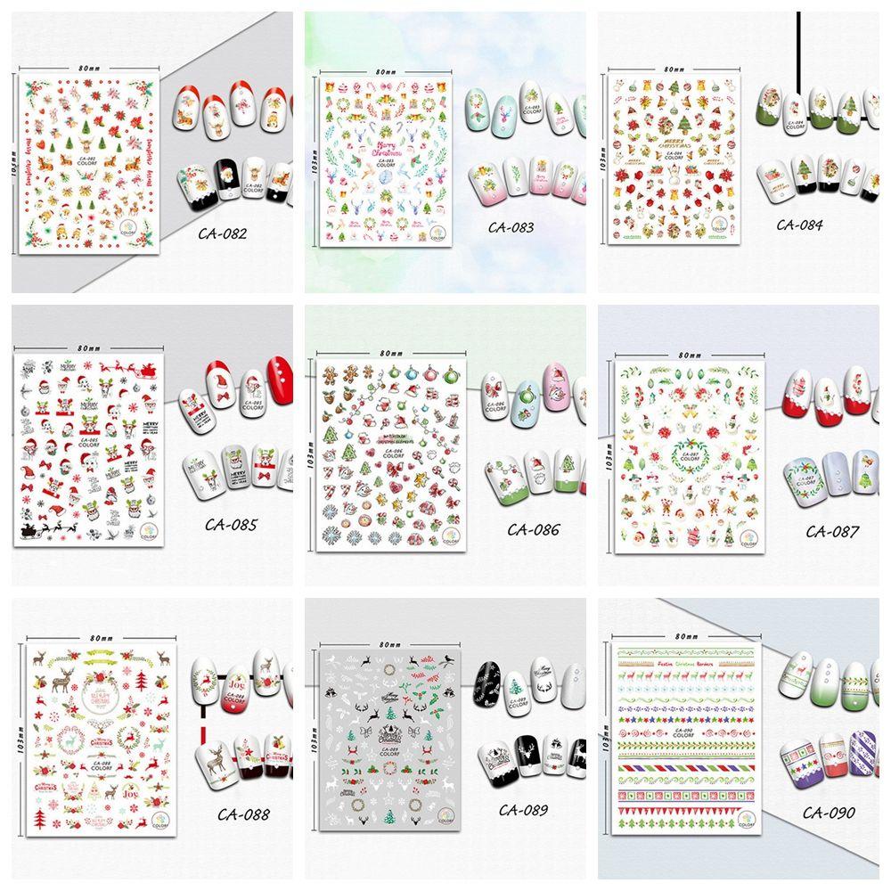 Miếng Dán Trang Trí Móng Tay Hình Bông Tuyết Dành Cho Trẻ Nhỏ