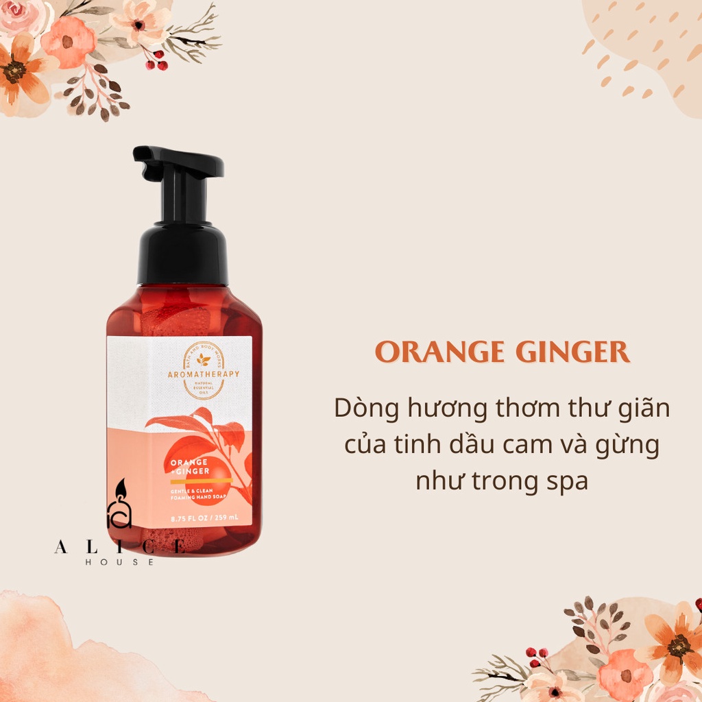 NƯỚC RỬA TAY TẠO BỌT | BATH & BODY WORKS | GENTLE FOAMING HAND SOAP | CHÍNH HÃNG | ALICE HOUSE
