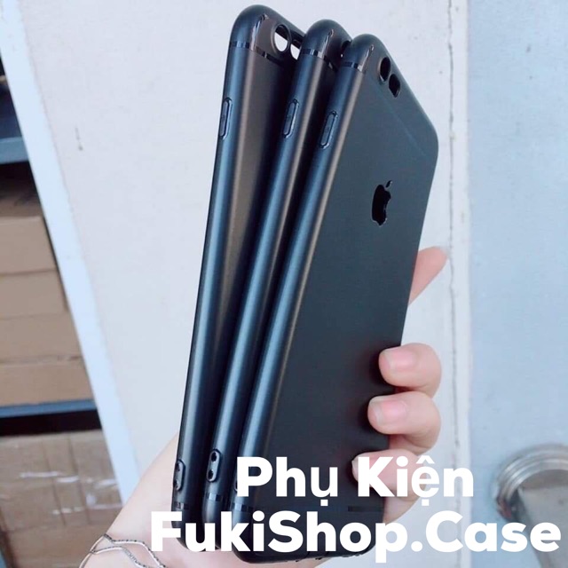 Ốp Lưng Đen Trơn 5 6 7 6s 6plus 7plus X XS