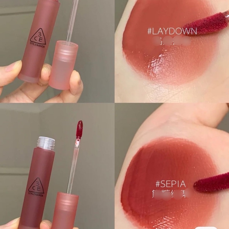 Son Tint Lì 3CE Blur Water Tint Mới