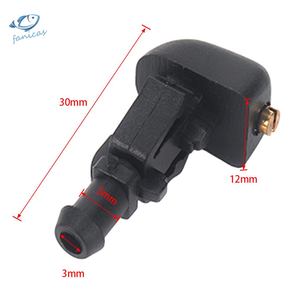 1 Cặp Đầu Phun Nước Rửa Kính Chắn Gió Cho Ford F-150 Flex 3W7Z17603AA