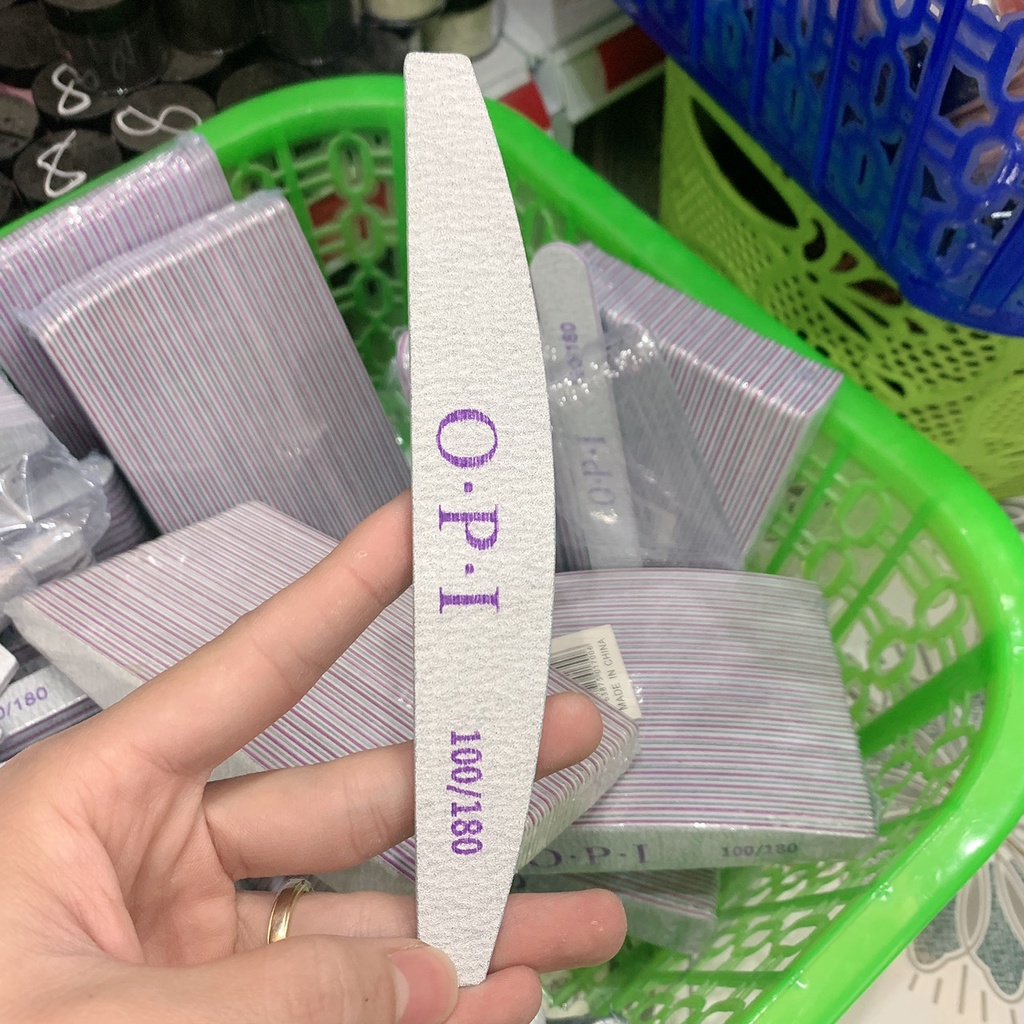 Dũa Móng Tay O-P-I 100/180 Hàng Chính Hãng - Chuyên Mi Nail
