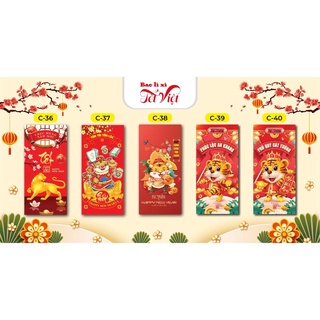 Lì xì tết 2022 năm Nhâm Dần siêu rẻ, đẹp xuất sắc